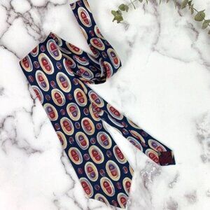 Christian Dior Monsieur Vintage Geometric Neck Tie